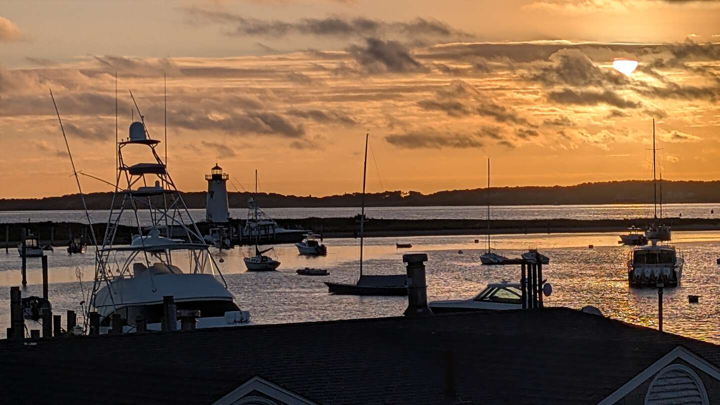 Sunset from our deck